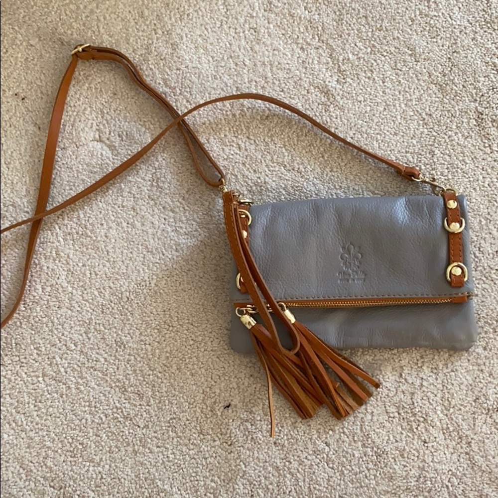 Blue blue/grey crossbody